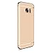 Case Cover for Samsung Galaxy S7 Edge,Feite Full Body All-around Electroplate Hard Shockproof Case Cover for Samsung Galaxy S7Edge(Gold)