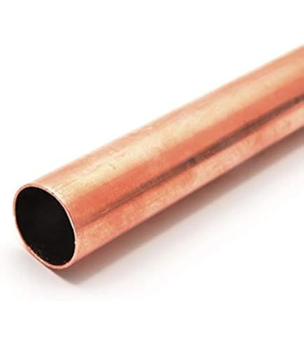 Bobina Di Tubo Di Rame Mueller 50 Piedi 1/4 Pollice OD – Per Refrigerazione, Refrigerante, Modello D04050P