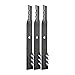 Set of 3 Oregon 596-615 Gator Mulching Small Engine Mower Blades