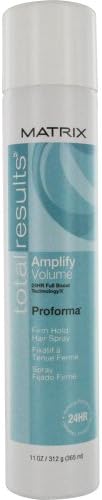 Total Results by Total Results Amplify Proforma Firm Hold Hair Spray for Unisex, 11 Ounce