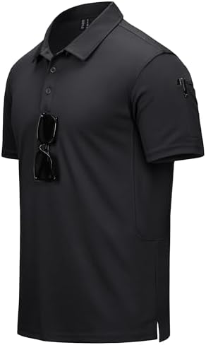 Amazon.com: SCODI Mens Polo Shirts Performance Short Sleeve