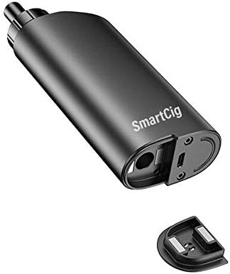EnvisionIt SmartCig Premium Smoking Heat Not Burn (HNB) Device - Harmless- Original Solid Magnetic Design - Portable - for Smoking Ordinary Cigarettes - Marlboro, Parliament, Newport, etc. (Silver)