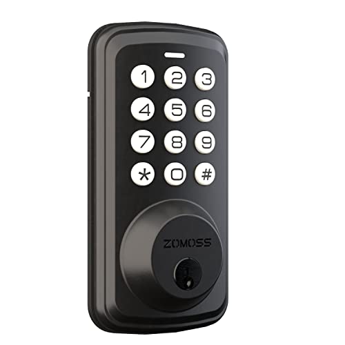 Keyless Entry Door Locks with Keypads, Zomoss Electronic Keypad