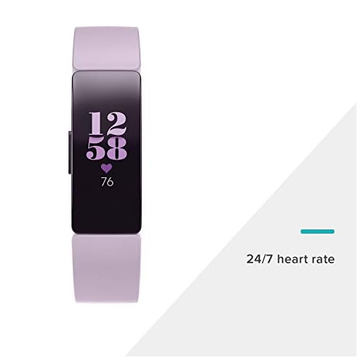 Fitbit Inspire HR Heart Rate and Fitness Tracker, One Size (S and L Bands Included), 1 Count - Image 3