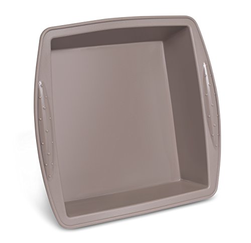 Internet's Best Silicone Square Cake Mold - Non-Stick Baking Pan - Cake Bakeware - BPA Free - Thumbnail 4
