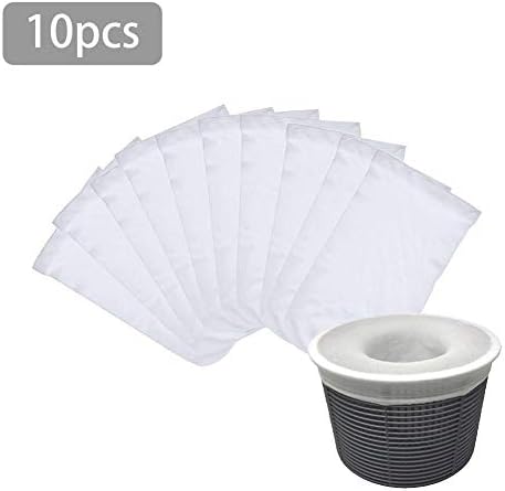 Luckyx Pool Skimmer Socks Pool Filter Saver Socks Net Ultrafine Mesh Material Durable Elastic Nylon Fabric Filters Of Swimming Pools Perfect Savers For Filters Baskets And Skimmers