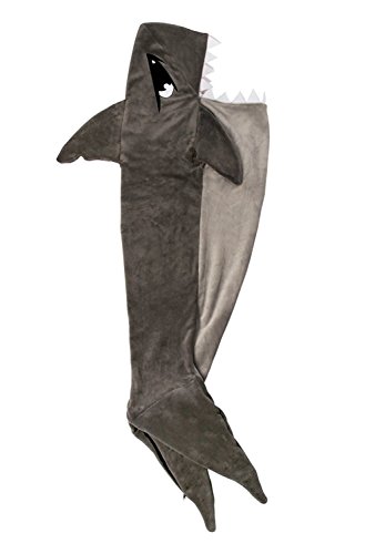 Chomps Shark Blanket by Fin Fun Cuddle Tails (Youth Small)