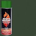 Stove Bright High Temp Paint - Metallic Moss Green