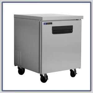 Master-Bilt MBUF27 Fusion 1 Door U/C Freezer, Stainless