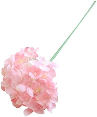 TATGB home Artificial Silk Fake Flowers Peony Floral Wedding Bouquet Bridal Hydrangea Decor MW07358