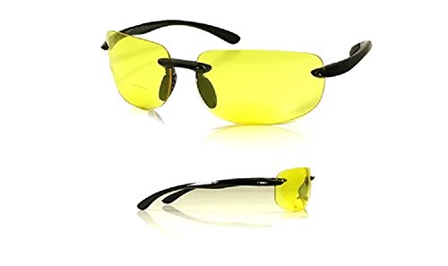 Men and Women Rimless Bifocal Lovin Maui Sports Style - yellow 3.00