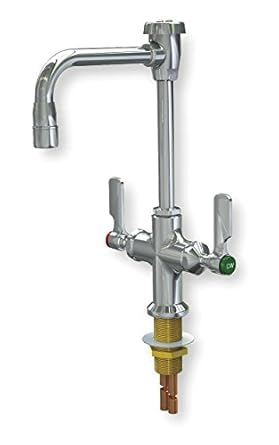 Gooseneck Faucet 3 8 In O D Tube Touch On Bathroom Sink Faucets