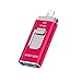 USB Flash Drive for iPhone Photo Stick 256GB Thumb Drive USB3.0 iOS Flash Drive Memory Stick for iPhone iPad Android and Computers(red -256GB)