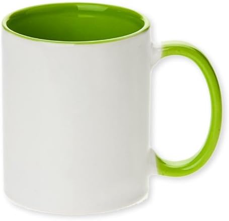 Premium Grade A 11oz. Lime Sublimation Blank Mugs (Qty 36)
