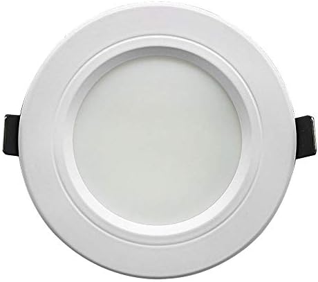 BEDKING 3w/5w Led 2.5 Inches Ceiling Downlight Embedded Energy Saving Panel Light Round 80 CRI Specialty Store Etrofit Spotlight Study Ktv Corridor Recessed Spotlight (Size : 5w)