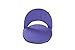 Trademark Innovations Portable Multiuse Adjustable Recliner Stadium Seat (Purple)