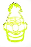 BERT FACE SESAME STREET MUPPET CHARACTER ERNIE'S FRIEND KIDS TV SHOW SPECIAL OCCASION COOKIE CUTTER BAKING TOOL 3D PRINTED MADE IN USA PR2250