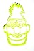 BERT FACE SESAME STREET MUPPET CHARACTER ERNIE'S FRIEND KIDS TV SHOW SPECIAL OCCASION COOKIE CUTTER BAKING TOOL 3D PRINTED MADE IN USA PR2250