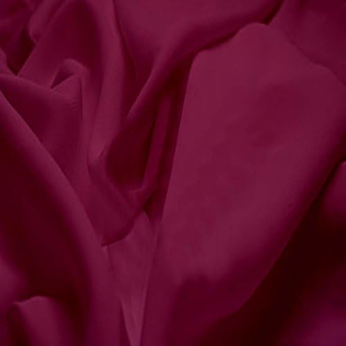 Crafty Cuts 2-Yards Cotton Fabric, Wine Solid by CRAFTY CUTS