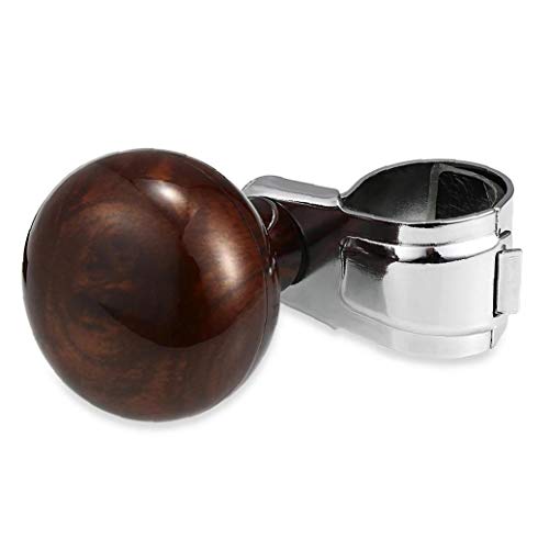 Auto Steering Wheel Spinner Oriëntatie Ball draaien Helper WOODCar Parts - Afbeelding 3