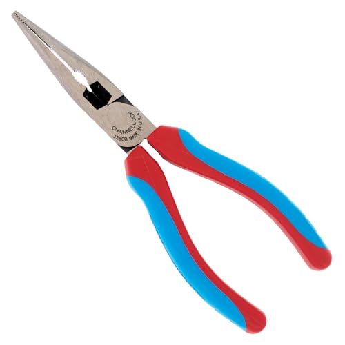 Channellock CHLE326CB 6-Inch XLT Angled Long Nose Plier
