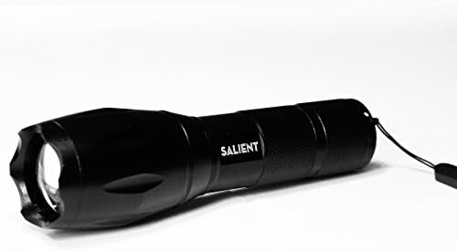 Salient 900 Lumens LED Handheld Tactical Torch Flashlight
