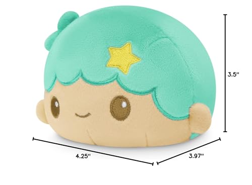 TeeTurtle - The Officially Licensed Original Sanrio Reversible Plushie - Little Twin Stars Plushie - Cute Sensory Fidget Stuffed Animals That Show Your Mood