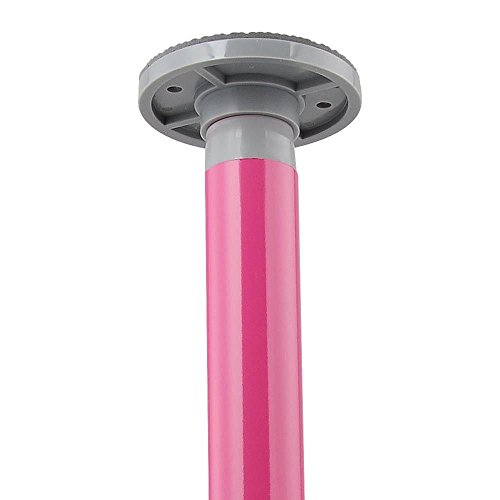 WALLER PAA Dance Pole Full Kit Portable Stripper Exercise Fitness Club Party Pink