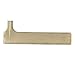 Your Supermart Handy Sliding Gauge Brass Vernier Caliper Mini Brass Pocket Ruler 80mm