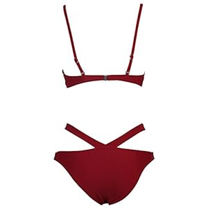 Vogueric-Womens-Sexy-Strappy-Bikini-Swimsuit-Push-Up-Padded-Top-Bathing-Suit