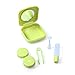 2SETS Pocket Mini Contact Lens Case Travel Kit Easy Carry Mirror Container Holder