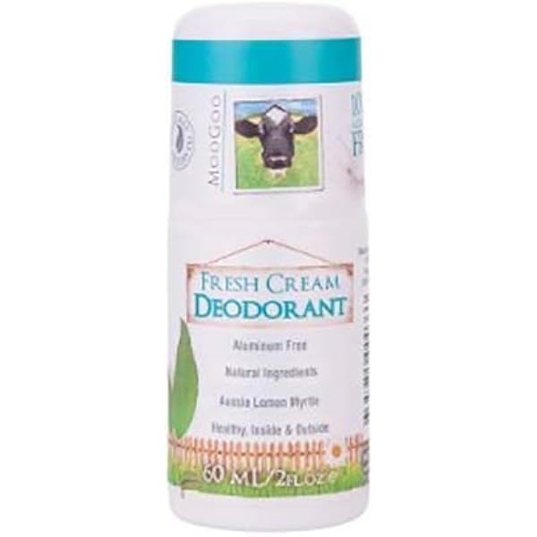 MooGoo Fresh Cream Deodorant – 60 Ml, Aluminiumfrei, Natürlich, Für Sensible Haut