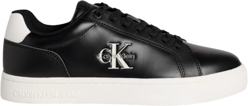 Calvin Klein Herren Classic Cupsole Mono LTH Ym0ym01369 Low Top, Black (Black/Bright White), 42 EU