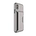 Speck Products 106298-6922 Presidio Wallet Case For iPhone XS/iPhone X - CATHEDRAL GREY/SMOKE GREY