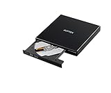 AGPtEK OD01 8X USB 2.0 Portable DVD+/-RW External Drive, Plug and Play, Support Windows 98SE/ME/2000/XP/Vista/7/8/10 /Mac OS 8.6.Black