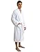 TowelSelections Turkish Cotton Bathrobe Kimono Collar Terry Robe Made in Turkey