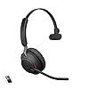 Jabra-Evolve2-65-Wireless-PC-Headset--Noise-Cancelling-Microsoft-Teams-Certified-Mono-Headphones-With-Long-Lasting-Battery--USB-A-Bluetooth-Adapter--Black Jabra Evolve2 65 Wireless PC Headset – Noise Cancelling Microsoft Teams Certified Mono Headphones With Long-Lasting…