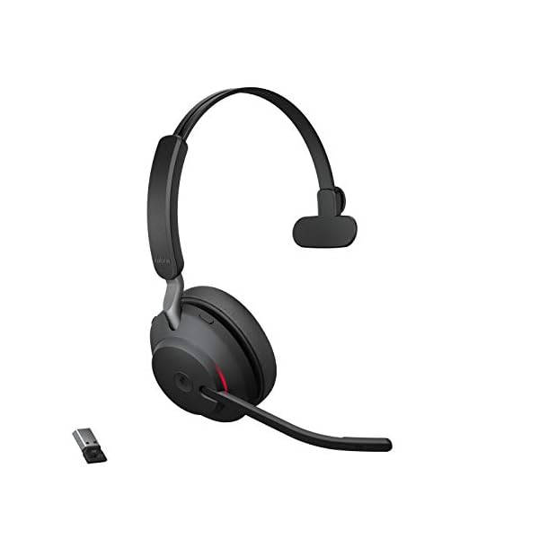 Jabra-Evolve2-65-Wireless-PC-Headset--Noise-Cancelling-Microsoft-Teams-Certified-Mono-Headphones-With-Long-Lasting-Battery--USB-A-Bluetooth-Adapter--Black Jabra Evolve2 65 Wireless PC Headset – Noise Cancelling Microsoft Teams Certified Mono Headphones With Long-Lasting…