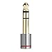 Aurum Cables 5-Pack 6.35mm Male to 3.5mm Female Stereo Adapter