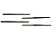 Traveling Portable Stainless Steel and Ebony Chopsticks (2)