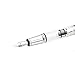 TWSBI Diamond Mini AL Silver Fountain Pen F nib