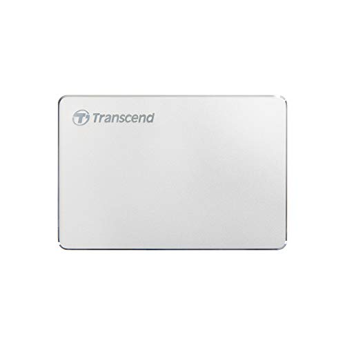 Transcend 1TB StoreJet 25C3S SJ25C3S Externe Festplatte TS1TSJ25C3S,1 TB,Type-C, USB 3.1 Gen 1