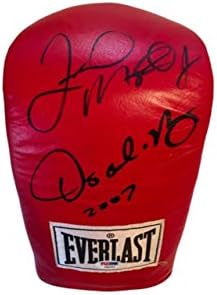 Floyd Mayweather Jr. and Oscar De La Hoya Autographed Boxing Glove, Authentic PSA