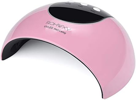 shamoluotuo Nail Lamp UV 24W LED Nail Dryer for Gel and Regular Polish Curing Lamps Light Fingernail & Toenail Polish Art Professional Dryers Care Machine Beauty & Personal Care (pink)