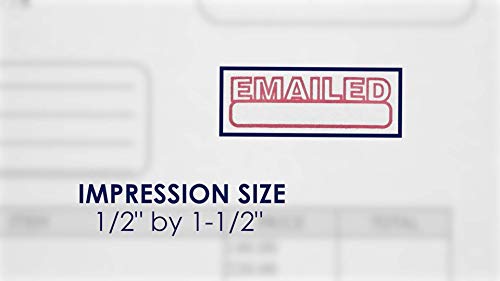 Emailed Stamp - MasterMark Premium Pre-Inked Office Stamp - Thumbnail 2