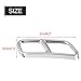 Akozon Exhaust Muffler Cover Pair Rear Exhaust Pipe Cover Decorative Trims Fit for Mercedes Benz S Class W222 2010-2017 R Class W251 2010-2017 GL Class X166 2013-2015