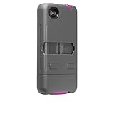 iPhone 4 / 4S Tank Cases Cool Grey / Raspberry