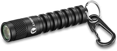 Keychain Flashlight, 120 lumens Pocket EDC Flashlight,36 Hours Long Lasting,3 Modes,IPX8 Waterproof,Powered by AAA Battery(not Included) for Indoor and Outdoor …,Black