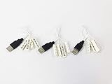 3 Pack – 4 White 1x4 Bricks/White LED Down Lights