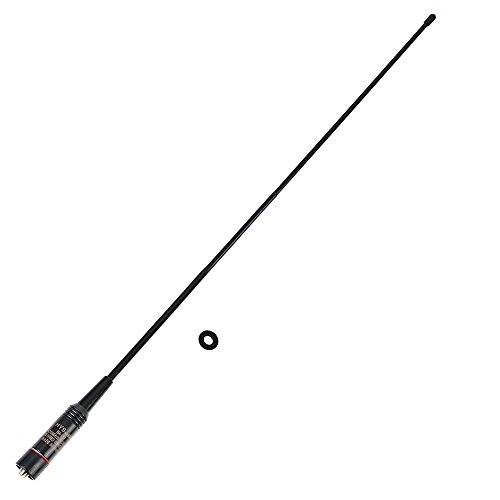 HYS-772 VHF/UHF Dual Band Soft Whip SMA Female Antenna/Aerial for BaoFeng UV-5R GT-3 UV-82 BF-888S UV-B6 PX-888K TG-UV2